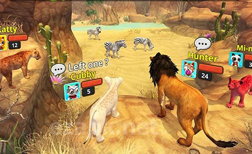 Lion family sim online