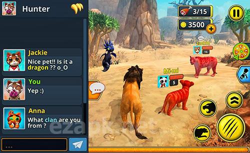 Lion family sim online