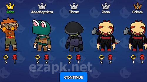 Brawling animals