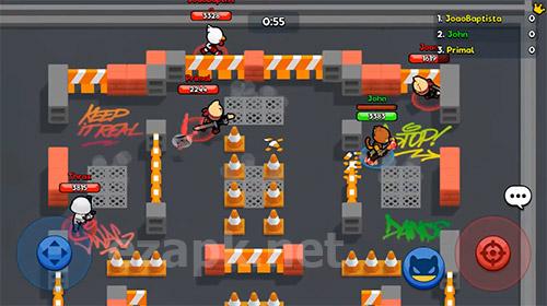 Brawling animals