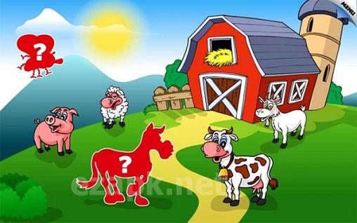 Kids animal preschool puzzle l