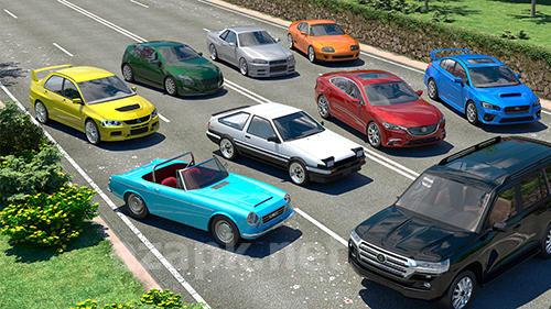 Driving zone: Japan