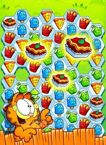 Garfield snack time