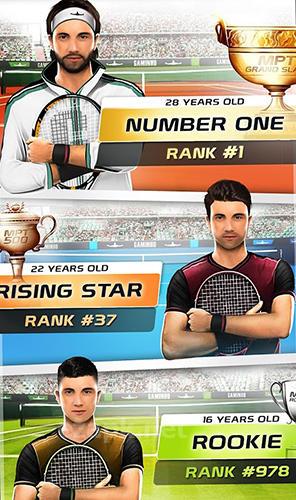 Top seed: Tennis manager