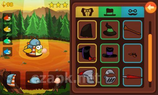 Clumsy bird