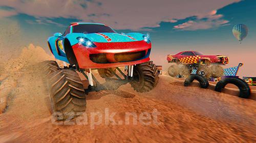 Xtreme MMX monster truck racing