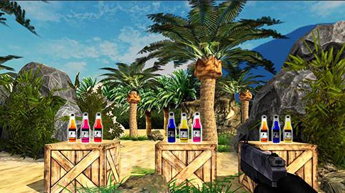 Impossible bottle shoot gun 3D 2017: Expert mission