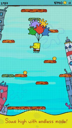 Doodle Jump Sponge Bob Square pants