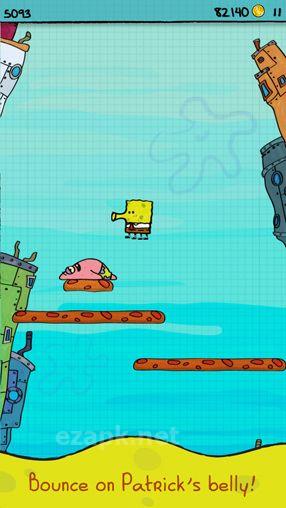 Doodle Jump Sponge Bob Square pants