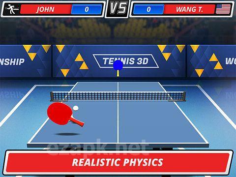 Table tennis 3D: Virtual championship
