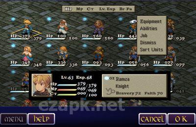 Final fantasy tactics: THE WAR OF THE LIONS