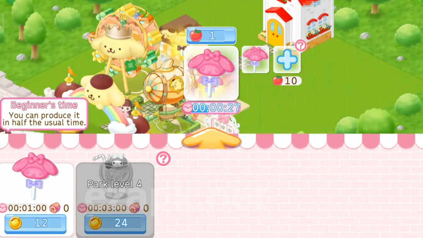 Hello Kitty World 2 Sanrio Kawaii Theme Park Game