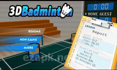 3D Badminton