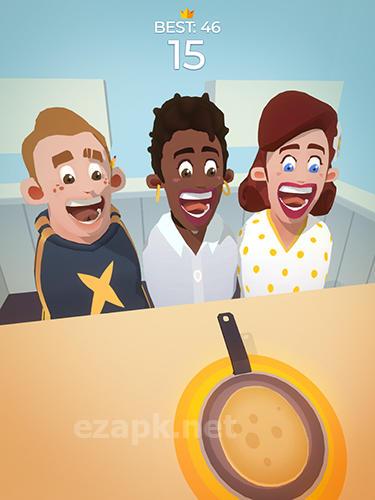 Flippy pancake