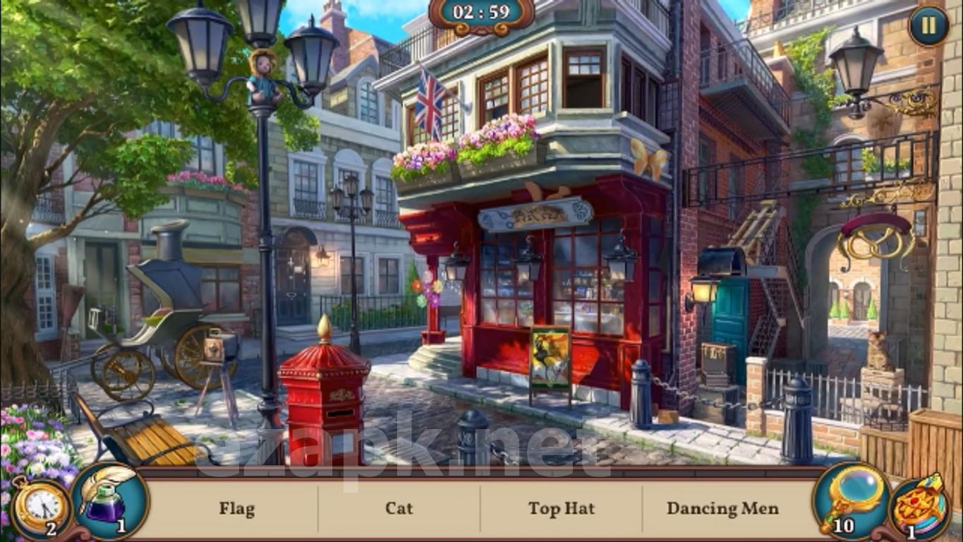 Sherlock: Hidden Match-3 Cases