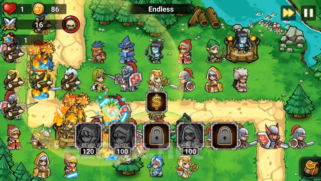 Defense Heroes: Defender War Tower Defense Offline