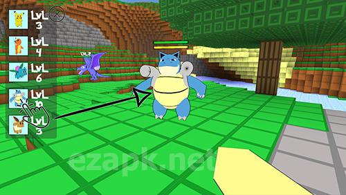 Cube craft go: Pixelmon battle