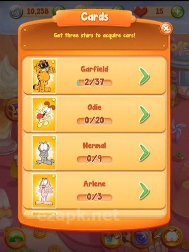 Garfield chef: Game of food