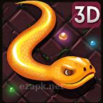 3D snake.io