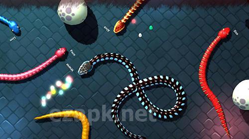 3D snake.io