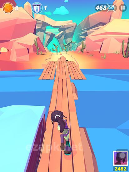 Infinite skater