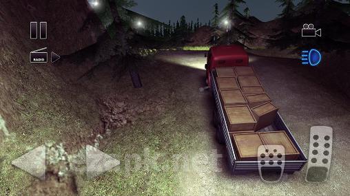 Truck driver: Steep road