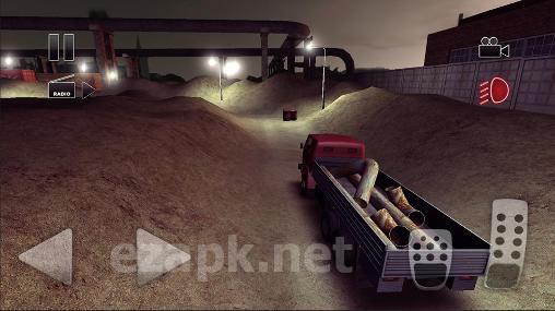 Truck driver: Steep road