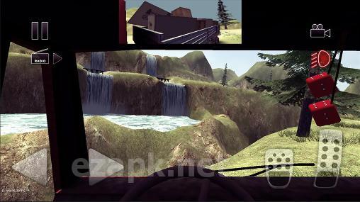 Truck driver: Steep road