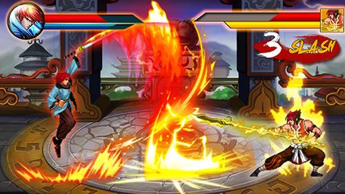 Samurai fighting: Shin spirit