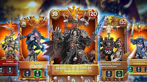 Warhammer combat cards
