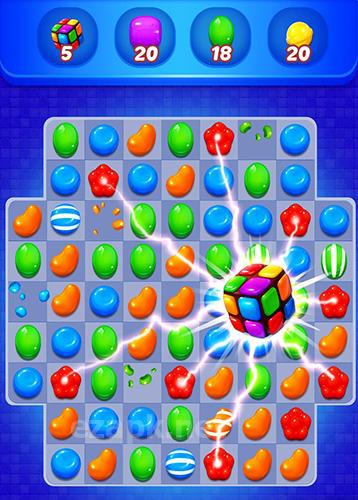 Sweet candy witch: Match 3 puzzle