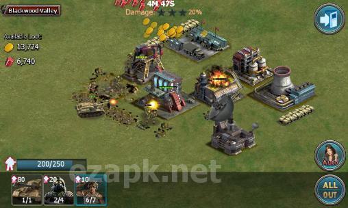 Battle alert: War of tanks