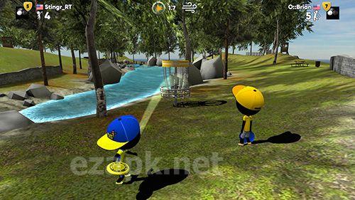 Stickman disc golf battle