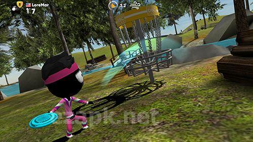 Stickman disc golf battle