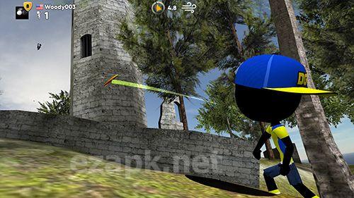 Stickman disc golf battle