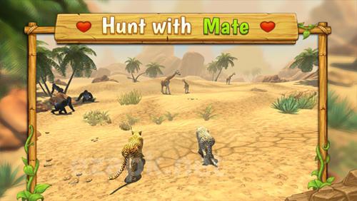 Cheetah family sim