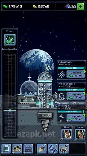 Idle tycoon: Space company