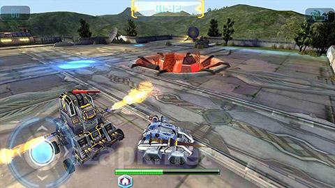 Robot crash fight
