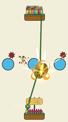 Rope rescue: Unique puzzle