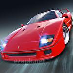 Fast car driving