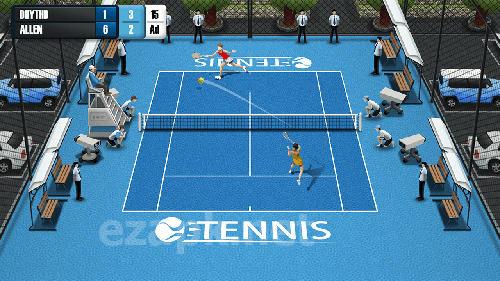 Pocket tennis league