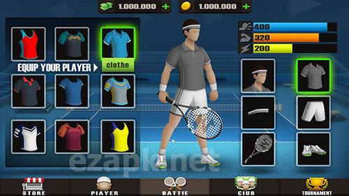 Pocket tennis league