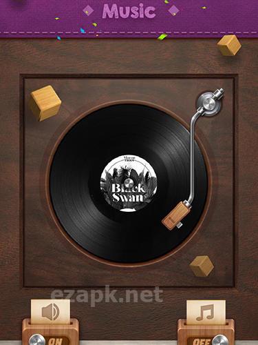 Wood block: Music box