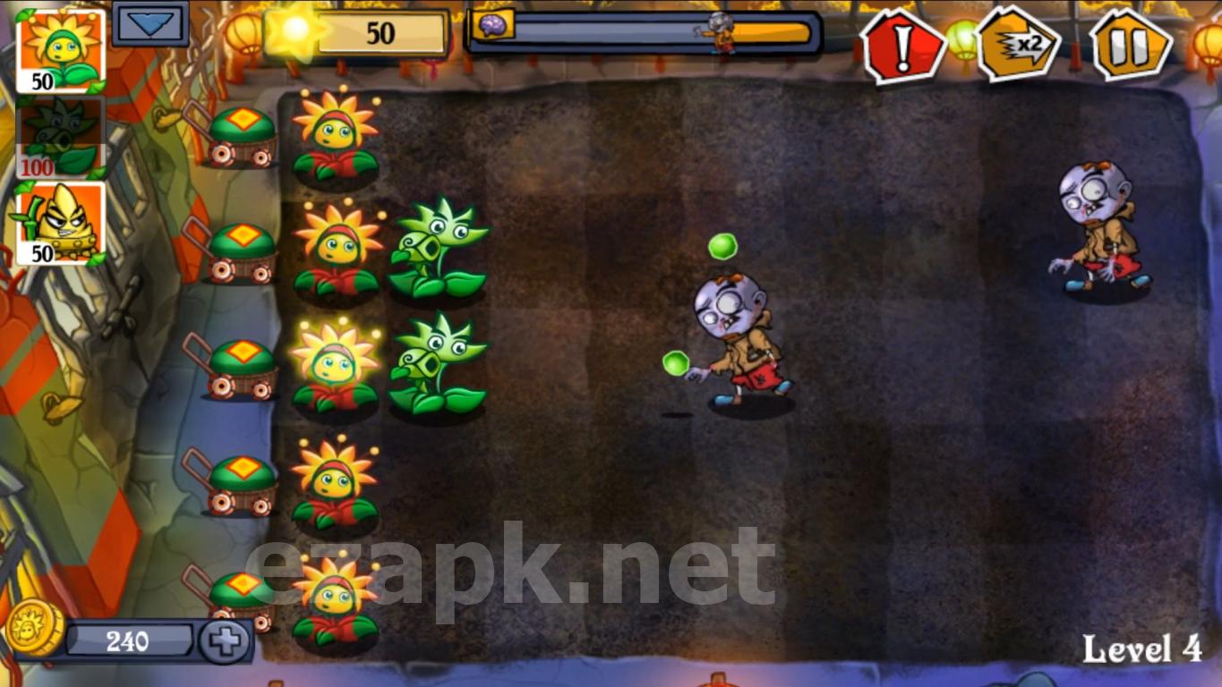 Flower Zombie War