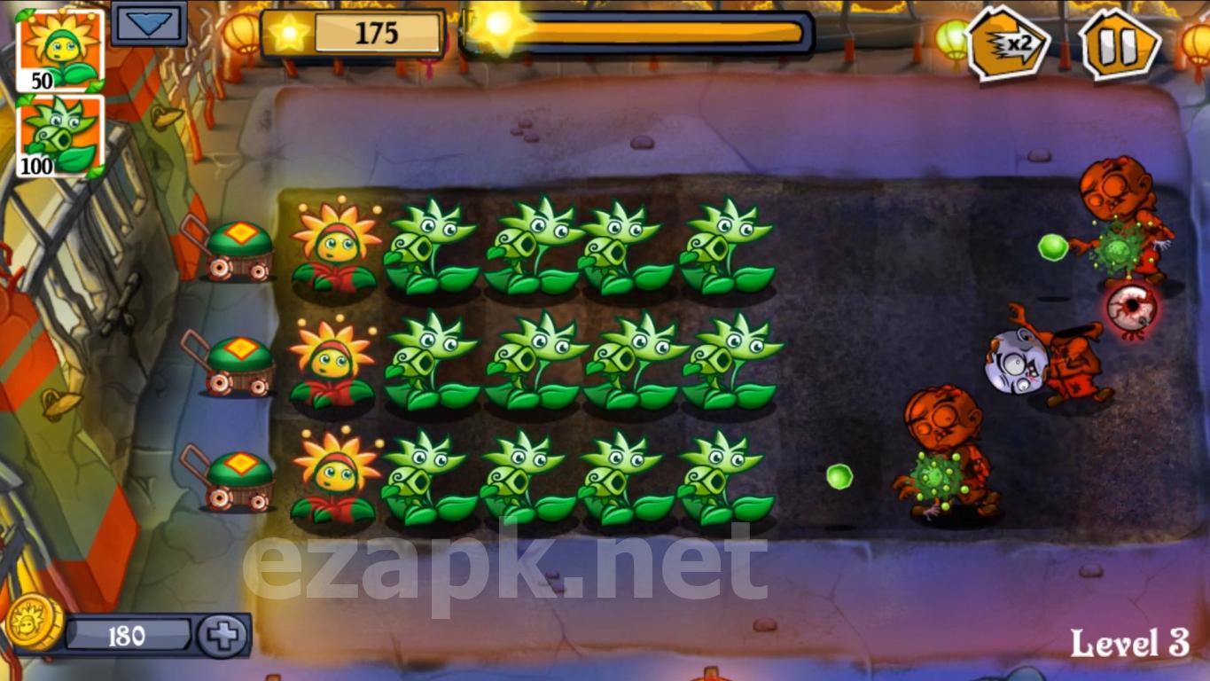 Flower Zombie War