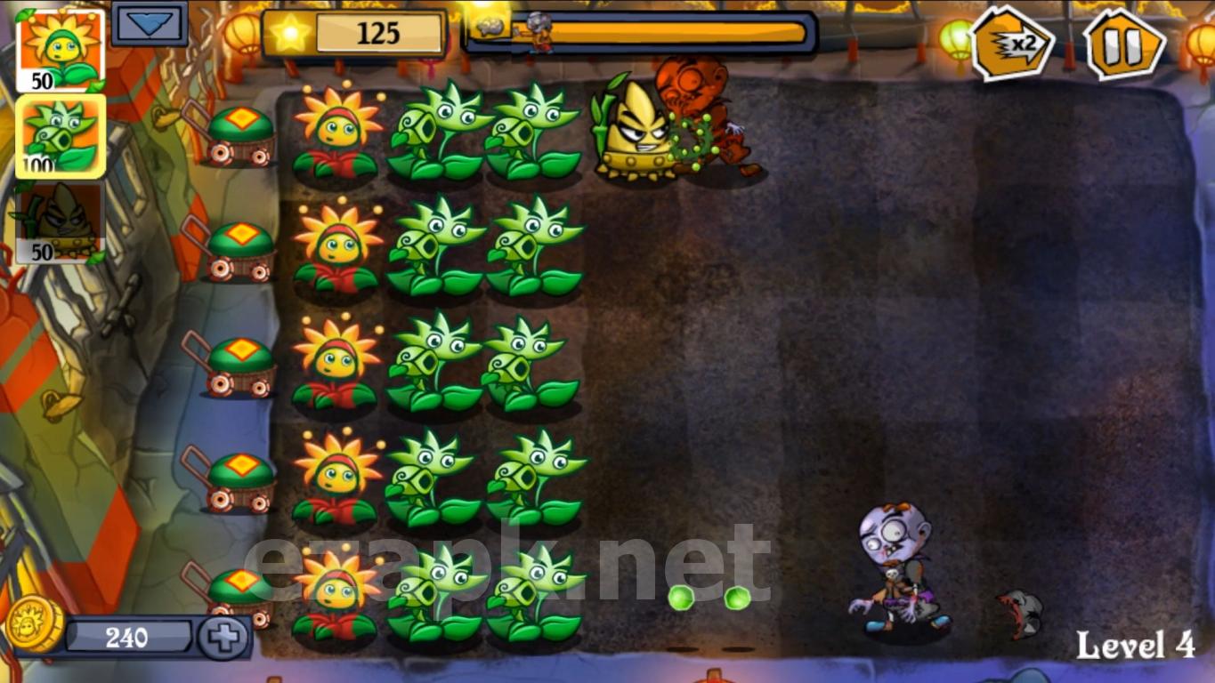 Flower Zombie War