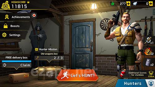The running dead: Zombie shooting running FPS game