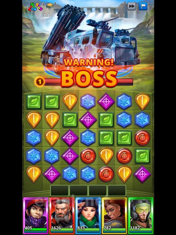 Puzzle Combat: Tactical Matching Action RPG