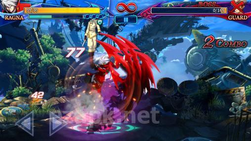 Blazblue: Revolution reburning. Fighting