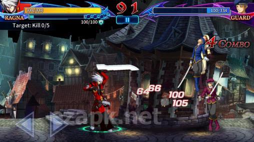 Blazblue: Revolution reburning. Fighting
